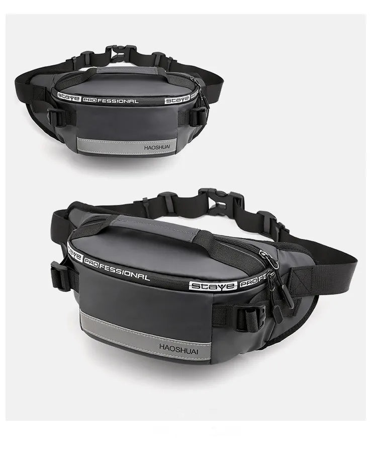 Sac banane homme streetwear en nylon