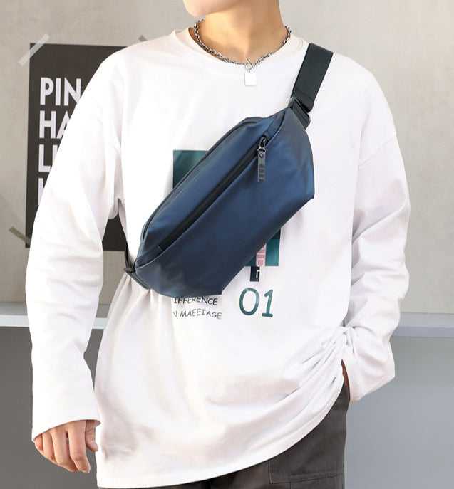 Sac banane noir pour homme