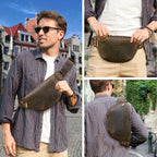 Patron sac banane homme en cuir - ShopGET®