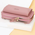 Petite pochette femme bandoulière Vert-Rouge-Rose A-Rose B-Noir-Bleu-ShopGET® 