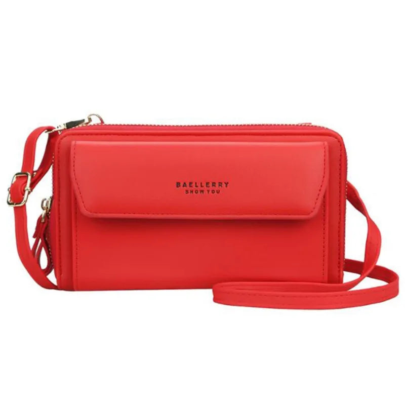 Petite pochette femme bandoulière Vert-Rouge-Rose A-Rose B-Noir-Bleu-ShopGET® 