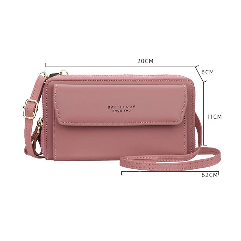 Petite pochette femme bandoulière Vert-Rouge-Rose A-Rose B-Noir-Bleu-ShopGET® 