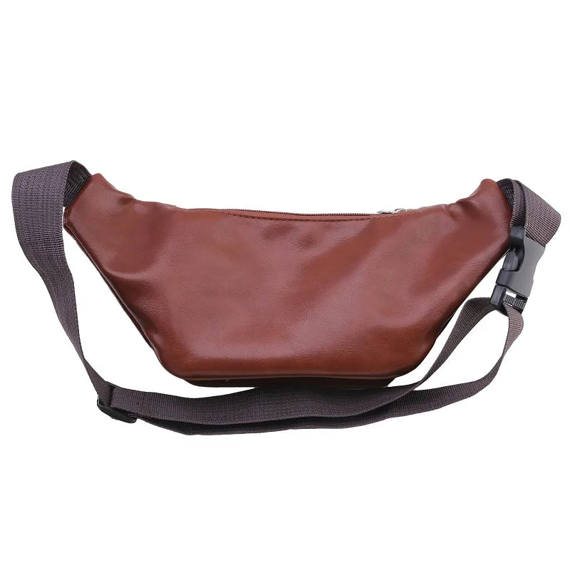 Sac banane en cuir homme