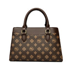 Sac cabas cuir tendance pour femme Marron-Rouge-Jaune-Apricot-ShopGET® 