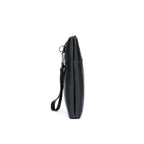 Pochette homme en cuir idéal pour VIP party Noir / 30cm x 19cm x 2cm-Noir / 27cm x 17cm x 2cm-ShopGET® 