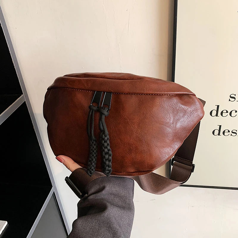 Patron sac banane en cuir pour femme