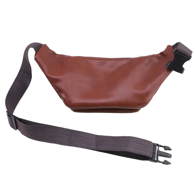 Sac banane en cuir homme