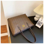 Sac cabas femme cuir souple Café / 42x30x13cm / Offerte-Blanc / 42x30x13cm / Offerte-Marron / 42x30x13cm / Offerte-ShopGET® 