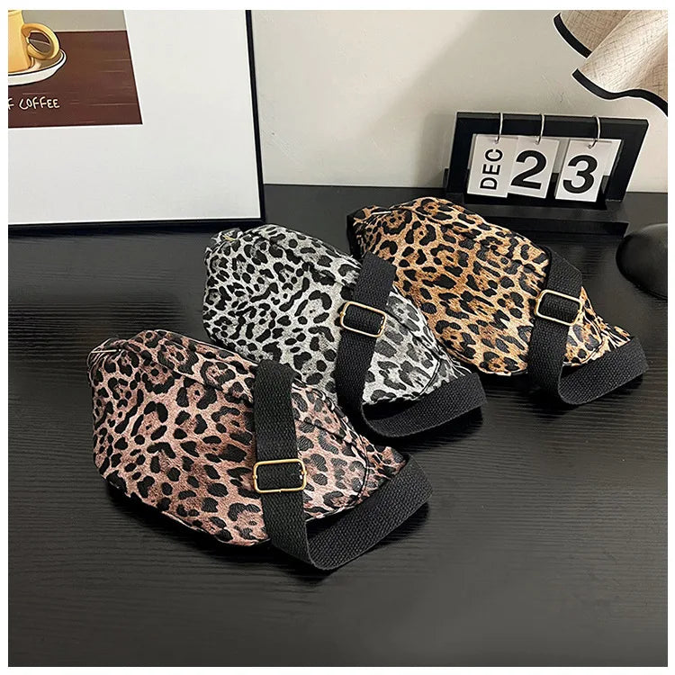 Sac banane femme léopard original