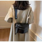 Sac banane femme chic à fermeture éclair