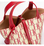 Sac cabas femme travail Rouge / 21.5cm x 21cm x 17cm-Bleu / 21.5cm x 21cm x 17cm-Marron / 21.5cm x 21cm x 17cm-ShopGET 