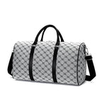 Sac weekend homme tendance Marron-Noir-ShopGET® 