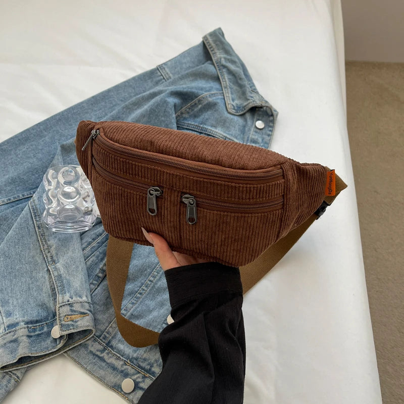 Sac banane femme fausse fourrure courte - ShopGET®