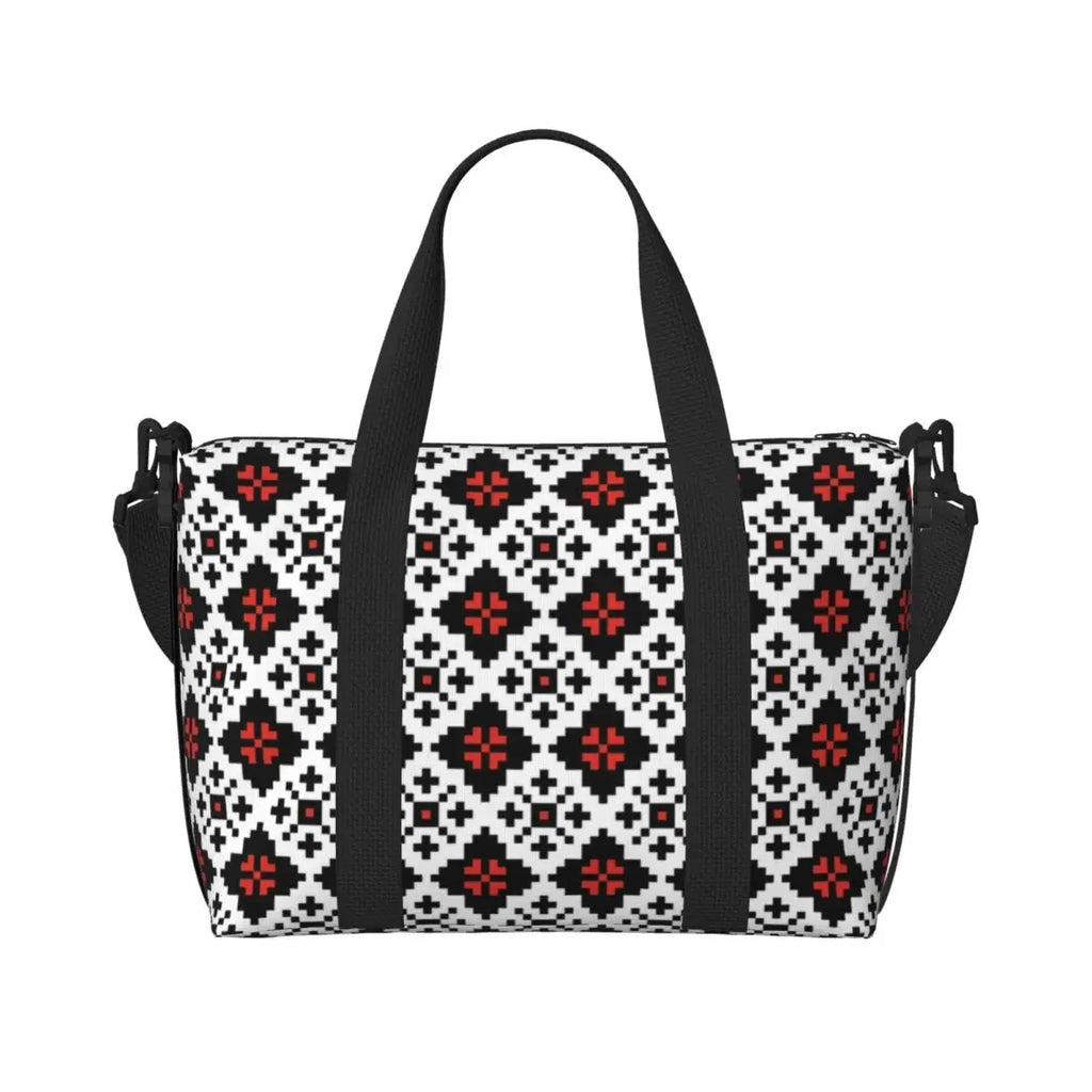 Sac cabas bohémien rouge - ShopGET®