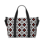Sac cabas bohémien rouge - ShopGET®