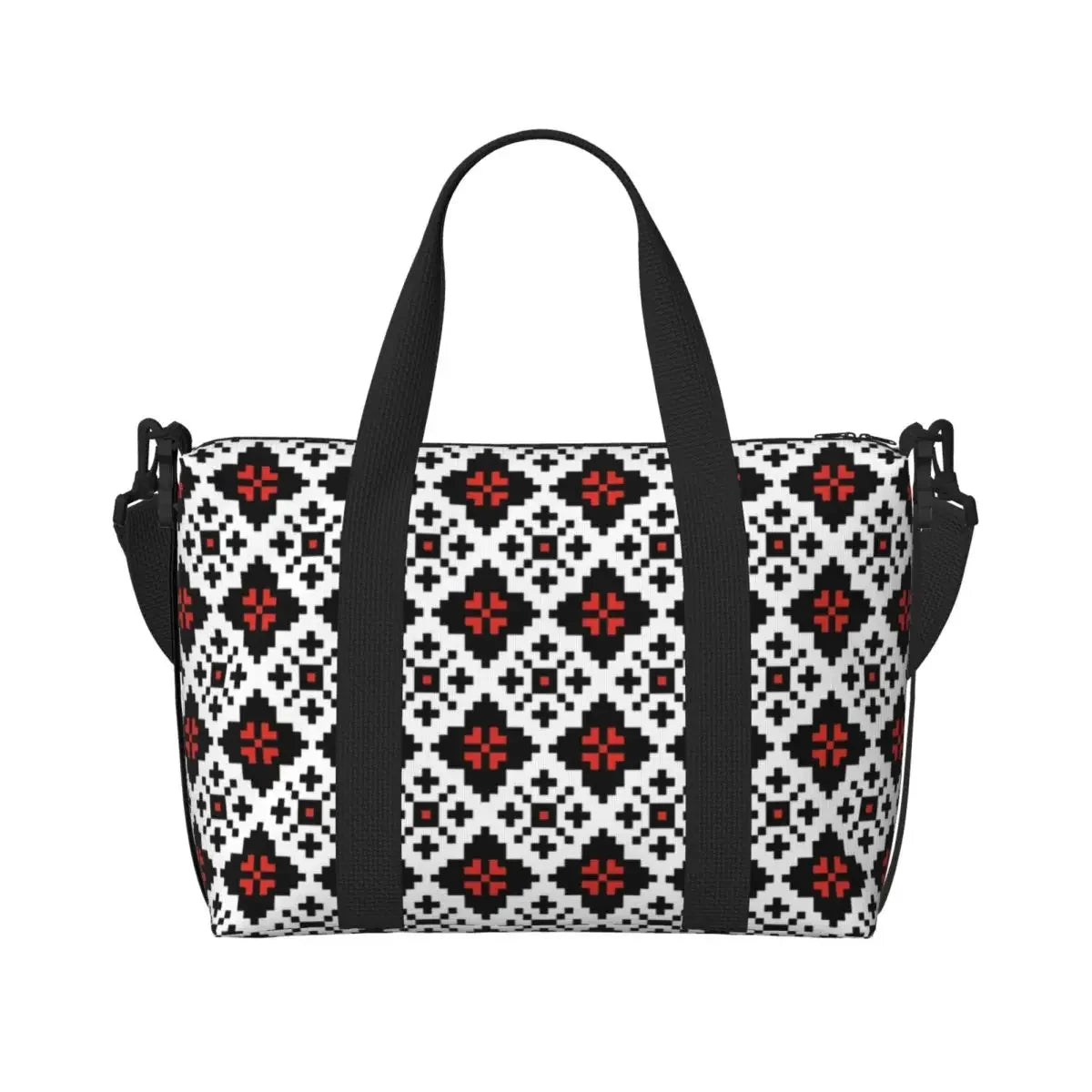 Sac cabas bohémien rouge - ShopGET®