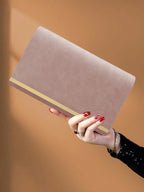 Portefeuille pochette femme de luxe Bleu-Apricot-Lotus-ShopGET® 