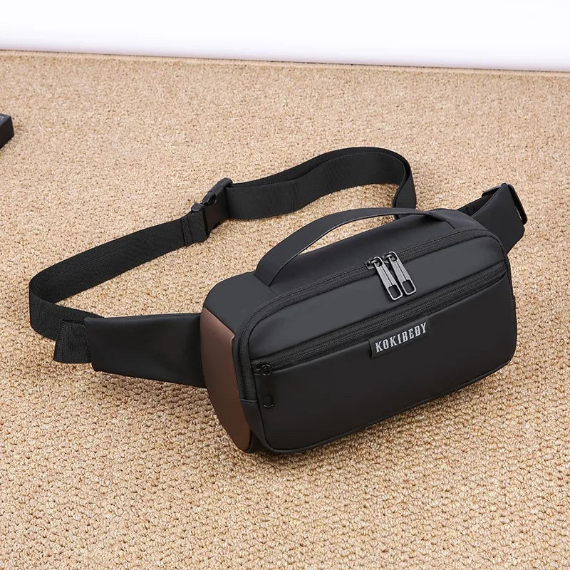 Sac banane rectangulaire pour homme