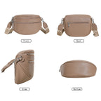 Sac banane femme chic en cuir à large sangle - ShopGET®