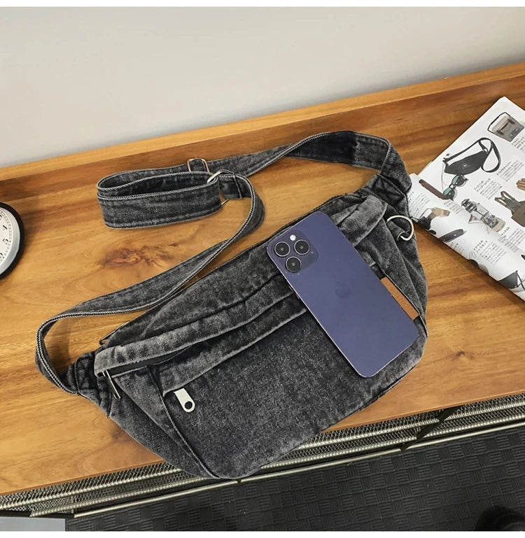 Sac banane homme bleu marine - ShopGET®