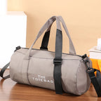 Sac polochon the tote bag Noir-Gris-Vert-ShopGET® 