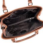 Sac cabas en cuir à bandoulière pour femme Jaune-Bleu-Wine Rouge-Noir-Pourpre-Gris-ShopGET® 