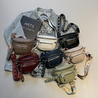 Petit sac banane cuir souple femme