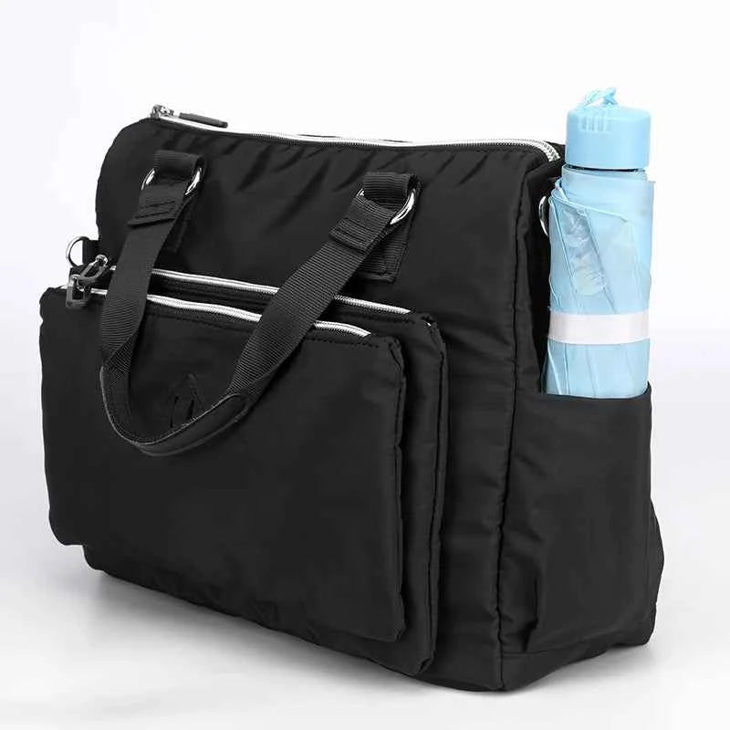 Sac cabas femme tissu Bleu A / 31cm x 27cm x 12cm-Burgundy / 31cm x 27cm x 12cm-Bleu B / 31cm x 27cm x 12cm-Rose / 31cm x 27cm x 12cm-Pourpre / 31cm x 27cm x 12cm-Gris / 31cm x 27cm x 12cm-Noir / 31cm x 27cm x 12cm-ShopGET® 