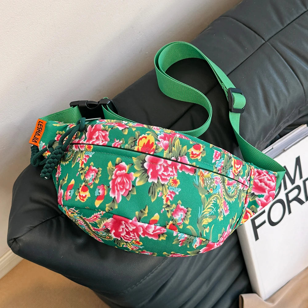 Sac banane vert pour femme - ShopGET®