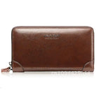 Pochette homme weixier en cuir Noir-Marron-ShopGET® 