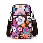 Pochette téléphone floral messenger - ShopGET®