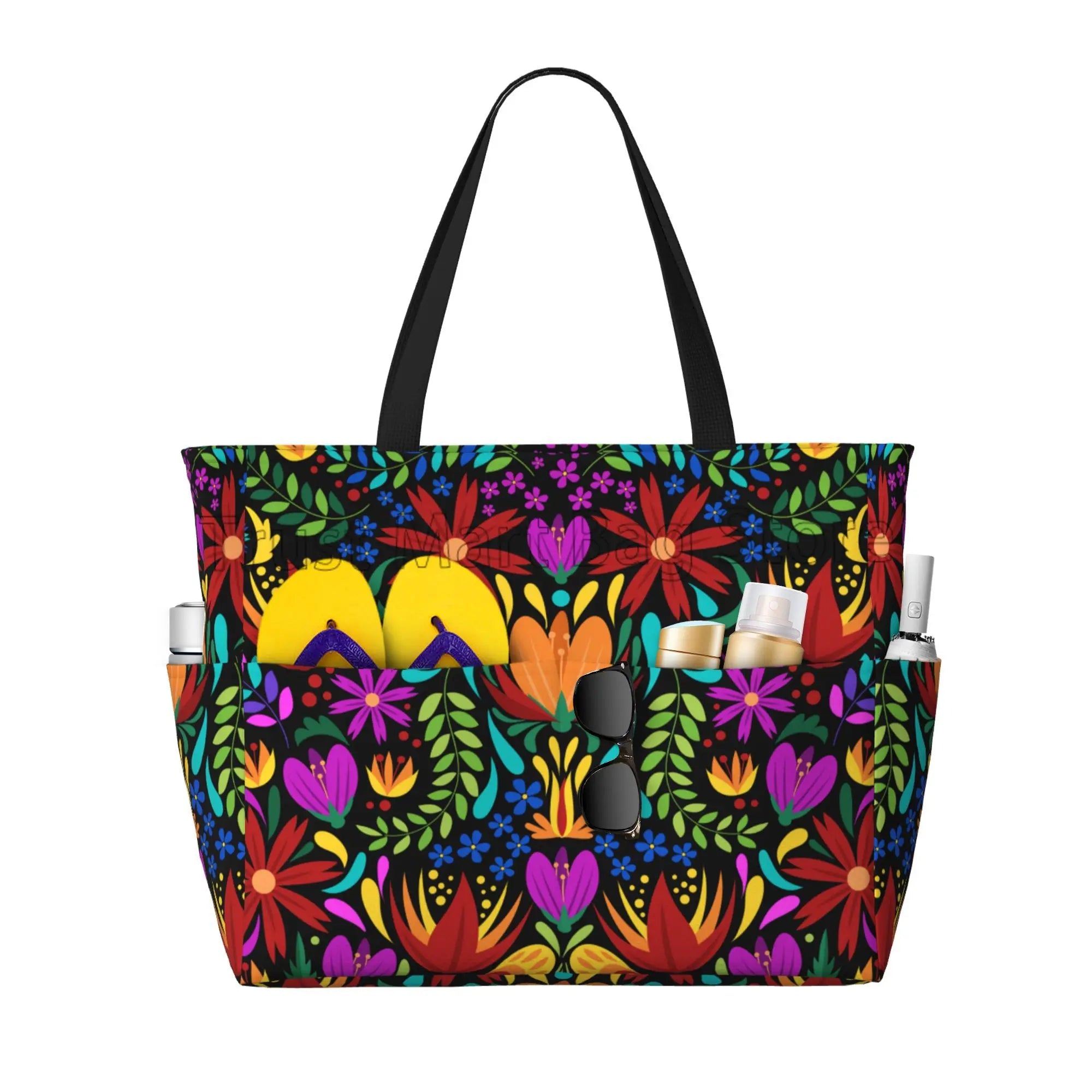 Sac Cabas Mexican Flower - ShopGET®