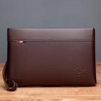 Pochette homme premium Noir / 26cmX16cmX2cm-Marron / 26cmX16cmX2cm-ShopGET® 