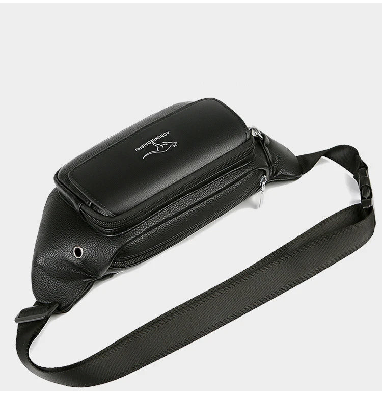 Sac banane cuir kangourou