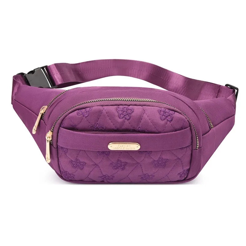Sac banane femme en tissu solide - ShopGET®