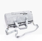 Sac polochon  multi-compartiment Gris-Noir-ShopGET® 