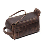 Trousse de toilette homme solide en cuir - ShopGET®