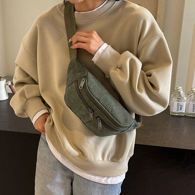 Sac banane femme fausse fourrure courte - ShopGET®