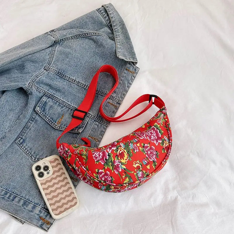 Mini sac banane floral pour femme - ShopGET®