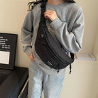 Sac banane léopard anti-vol en toile