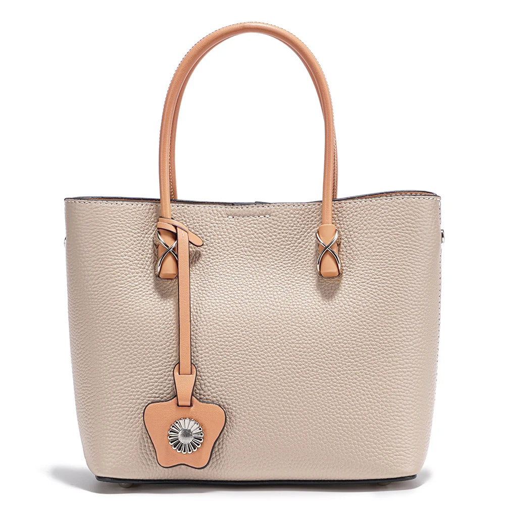 Sac cabas noir Zency Noir-Vert-Kaki-Apricot-Beige-ShopGET® 