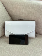 Pochette femme bandoulière minimaliste Kaki-Noir-Blanc-ShopGET® 