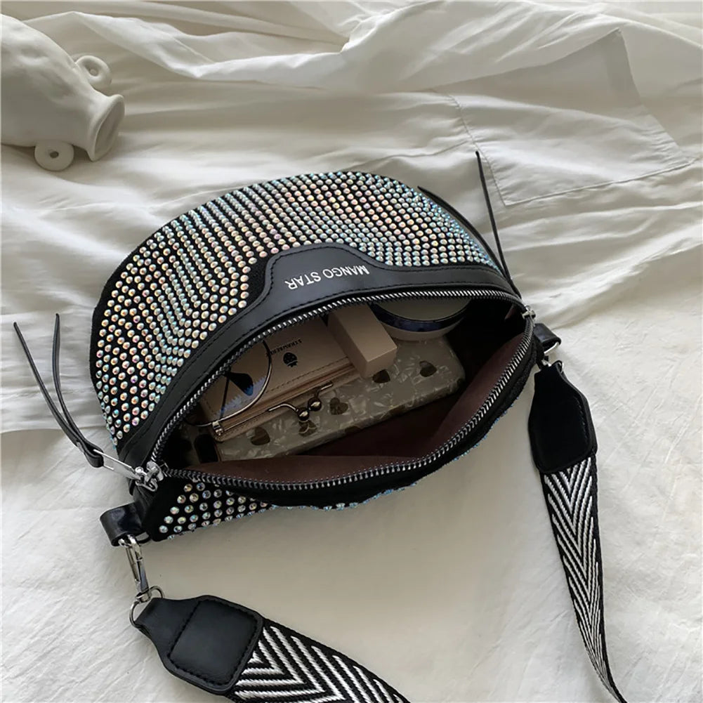 Sac banane femme noir cuir - ShopGET®