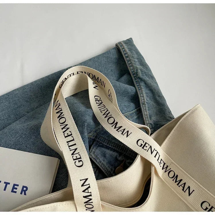 sac cabas tissu femme Noir-Beige-ShopGET® 