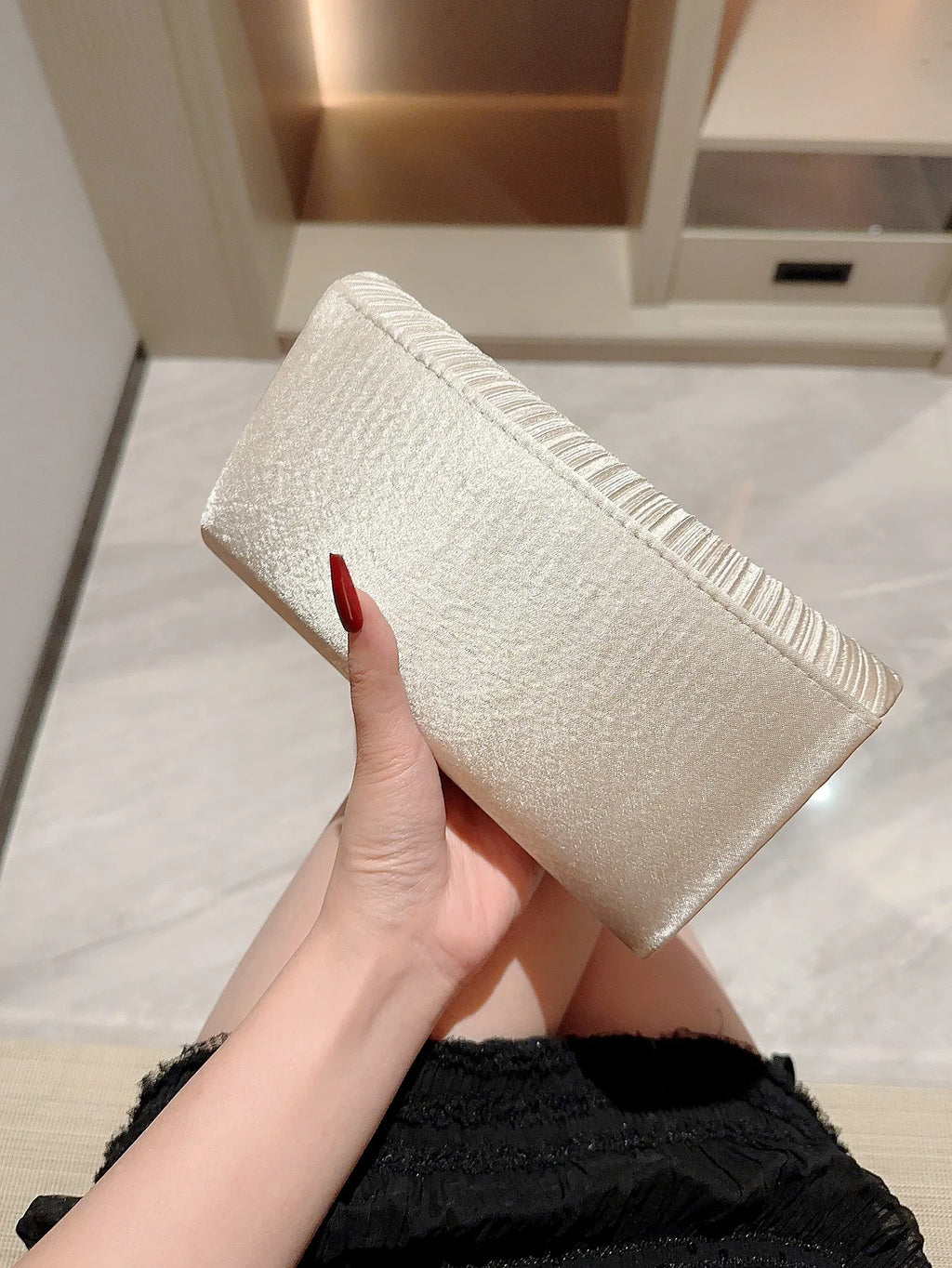 Pochette femme habillée A-B-C-D-ShopGET® 