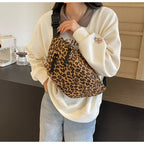 Sac banane bandoulière léopard