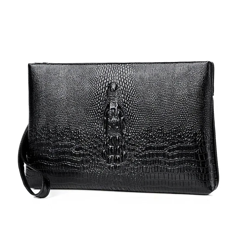 Pochette homme tommy elodor Marron-Noir-ShopGET® 