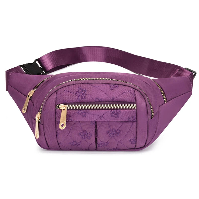 Sac banane femme en tissu solide - ShopGET®