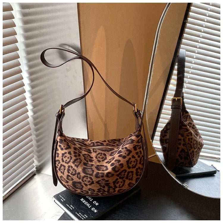 Sac banane léopard pour jeune femme