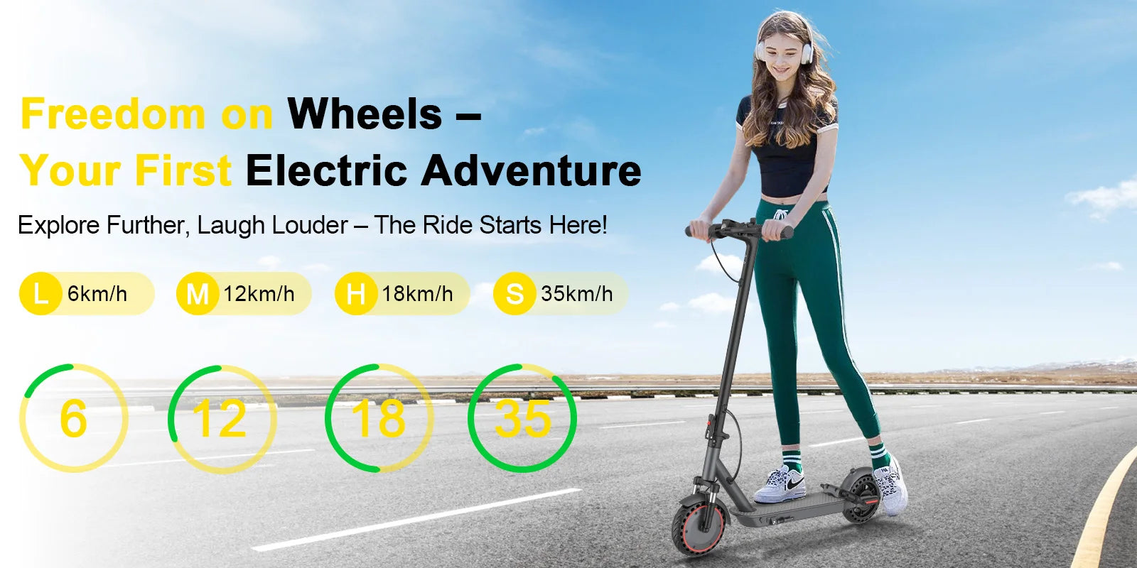 Trottinette électrique puissante pas cher 500W